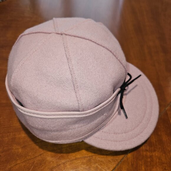 🔥HP🔥 STORMY KROMER CAP FEATURED in PINK with FRONT TIED BOW IN SIZE  6 7/8 - Picture 2 of 9
